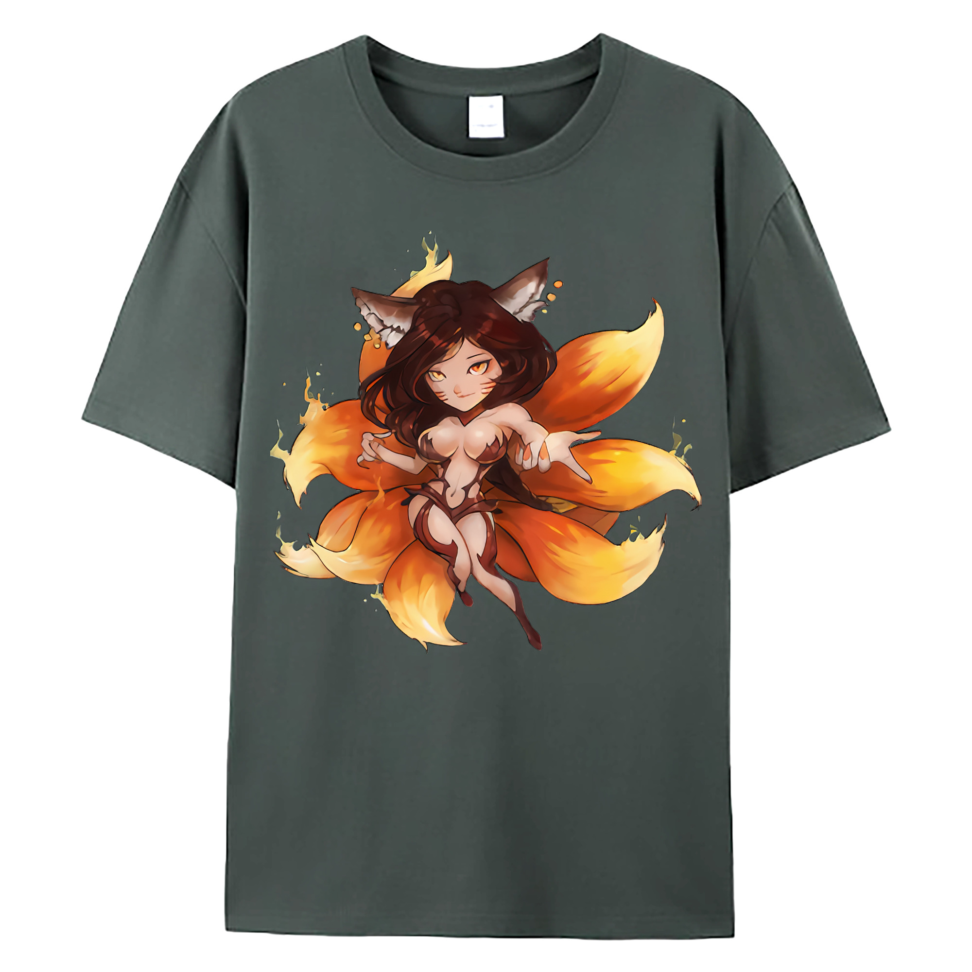 （画像用） リーグ・オブ・レジェンド League of Legends LOL 綿100％ メンズ半袖Tシャツ｜肌触りやわらか＆通気性